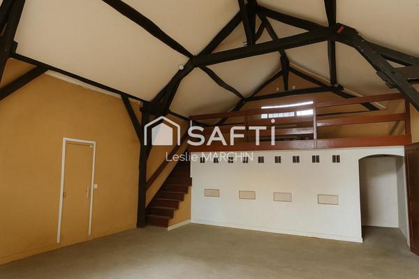 Maison familiale de plain pied à l'architecture contemporaine + 88m2 de dépendance