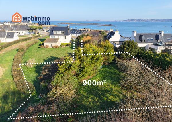 Terrain à bâtir 900 m² à Trédrez-Locquémeau 22300