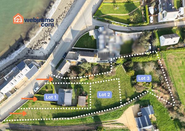 Terrain à bâtir 900 m² à Trédrez-Locquémeau 22300