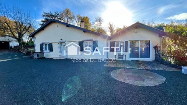 Maison de campagne et son studio rénovée.