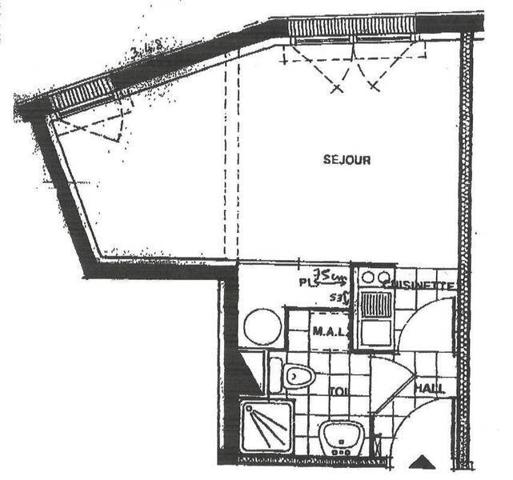 Appartement 1 pièce - 44000 Nantes -  Cité des congrès