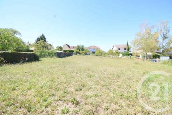 Terrain à vendre  1302 m 2   CUSSET  - 03
