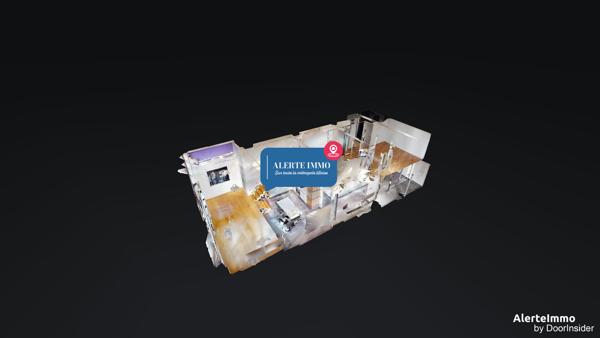 Grand loft très lumineux entièrement rénové avec des matériaux de qualité comprenant 3 chambres, 2 salles de bain, un extérieur et une place de parking en sous-sol