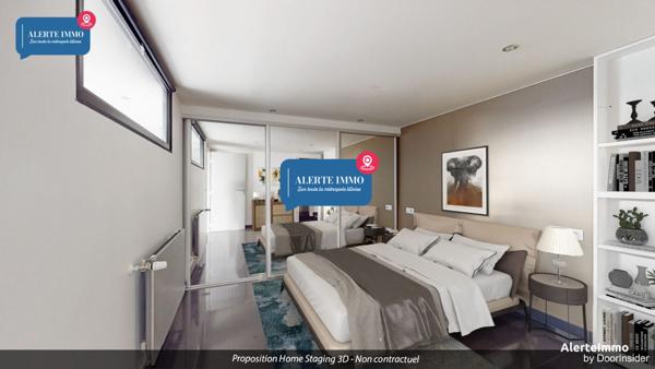 Grand loft très lumineux entièrement rénové avec des matériaux de qualité comprenant 3 chambres, 2 salles de bain, un extérieur et une place de parking en sous-sol