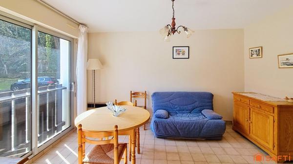À 200 m de la plage – T2 en rez-de-chaussée avec balcon – Résidence sécurisée