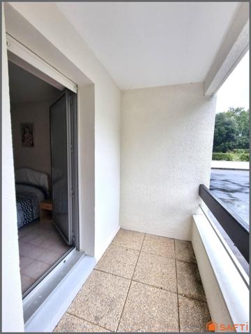 À 200 m de la plage – T2 en rez-de-chaussée avec balcon – Résidence sécurisée