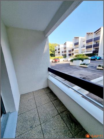 À 200 m de la plage – T2 en rez-de-chaussée avec balcon – Résidence sécurisée