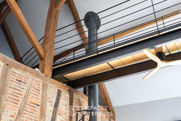 Ferme bressane rénovée : entre authenticité et design