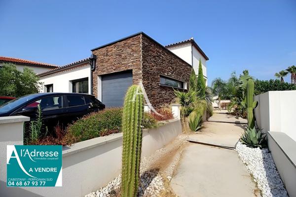 VILLA COMPTEMPORAINE 4 FACES DE 110 m² HABITABLES DANS QUARTIER RESIDENTIEL