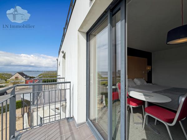 INVESTISSEMENT - T1 VUE MER 27,99 M2 - SABLES BLANCS CONCARNEAU