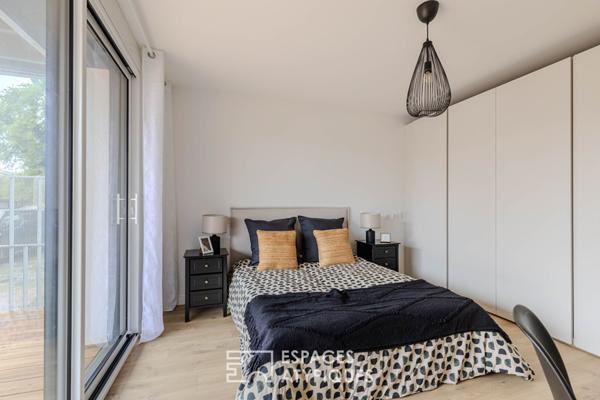 Appartement en rez-de-chaussée avec terrasse et jardin