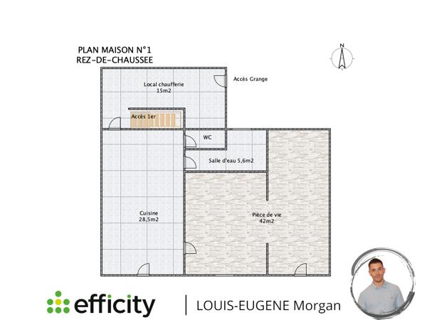 Maison
         6 pièces
        - 189 m² 86 500 € *