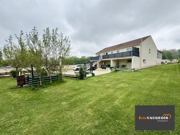 Coulommiers (77120) Maison plain-pied sur sous-sol. Terrain 1000m² Rebais