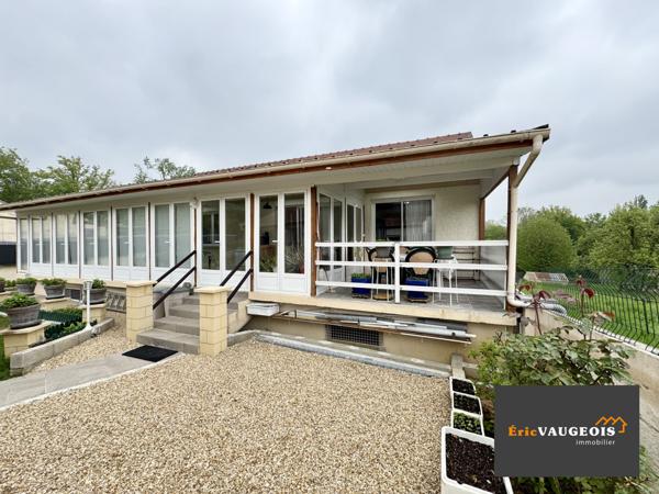 Coulommiers (77120) Maison plain-pied sur sous-sol. Terrain 1000m² Rebais