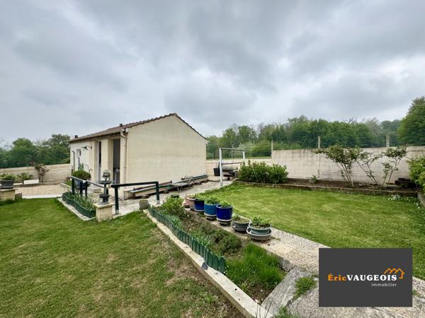Coulommiers (77120) Maison plain-pied sur sous-sol. Terrain 1000m² Rebais
