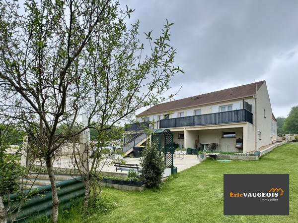 Coulommiers (77120) Maison plain-pied sur sous-sol. Terrain 1000m² Rebais