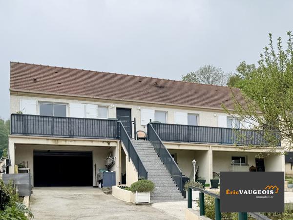 Coulommiers (77120) Maison plain-pied sur sous-sol. Terrain 1000m² Rebais
