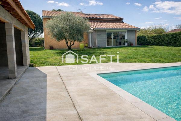 Maison moderne 135 m² environ– grand terrain, calme et confort