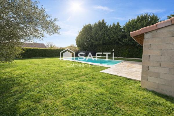 Maison moderne 135 m² environ– grand terrain, calme et confort