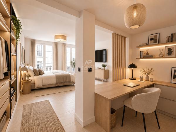 Appartement 2 pièces idéalement situé en centre-ville 340 000 € **  - Référence  18963