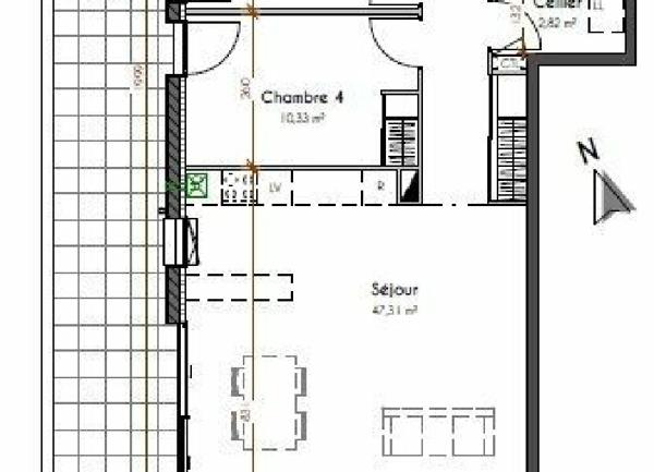 Appartement à vendre    4 pièces •  Pau