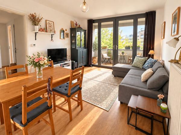 Appartement T3 – 59m² avec balcon.