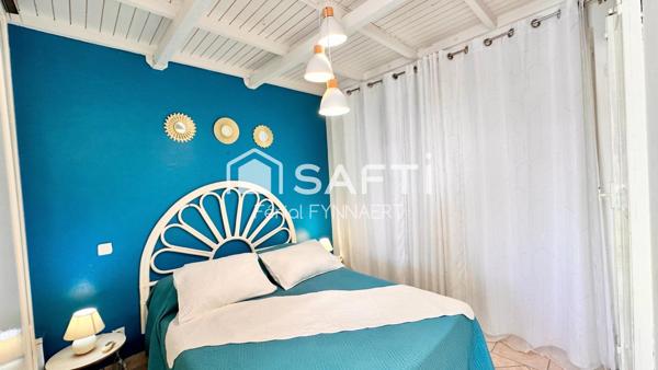 T2 + Mezzanine plage Pointe-Marin à pied