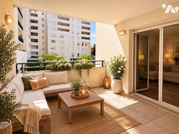 MARSEILLE 5e - BAILLE / CONCEPTION - T2 AVEC TERRASSE ET PARKING

À proximité immédiate de la...