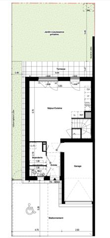 RENNES / ST JACQUES / Bd Jean Mermoz - Maison 3 CHAMBRES