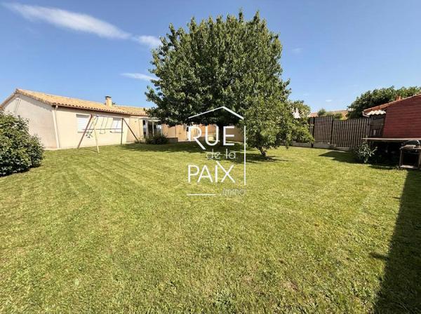 86190 VOUILLE Maison plain-pied 3 chambres - Vouillé 86190 -Terrain 645 m²