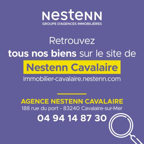 A proximité du centre-ville, dans une résidence avec piscine, tennis et gardien, appartement 2 pièces avec stationnement à La Croix Valmer