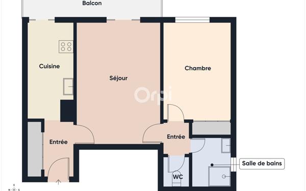 Appartement à vendre    2 pièces • 52 m2 Cannes