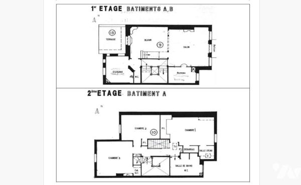 ORLÉANS / GARE SNCF - St-PATERNE - CHARMANT APPARTEMENT DUPLEX 5 PIÈCES AVEC TERRASSE + CAVE