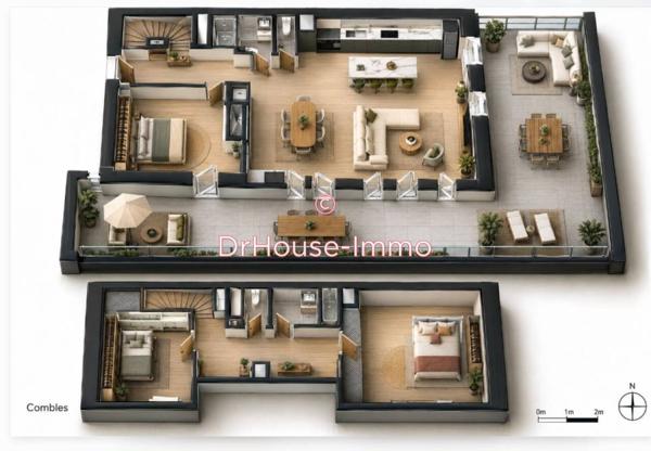 Appartement à vendre 5 pièces de 91 m²