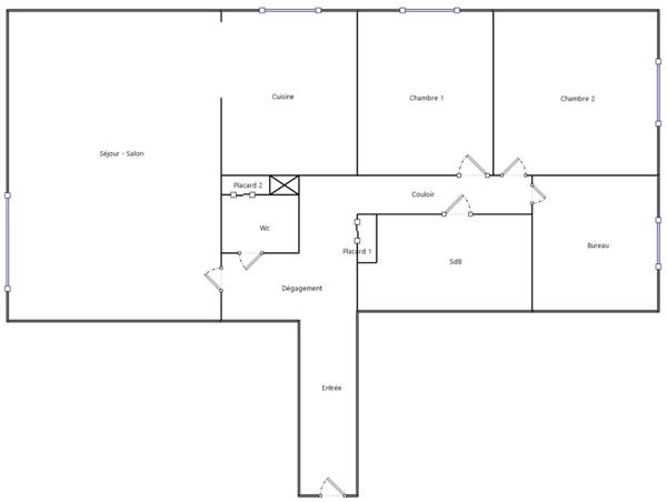 Appartement à vendre 4 pièces 89 m² Nantes