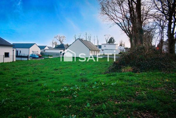 Terrain viabilisé au calme dans résidence