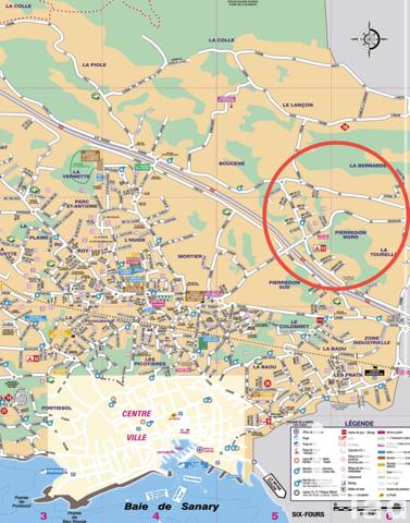 Terrain à vendre 472 m² Sanary-sur-Mer