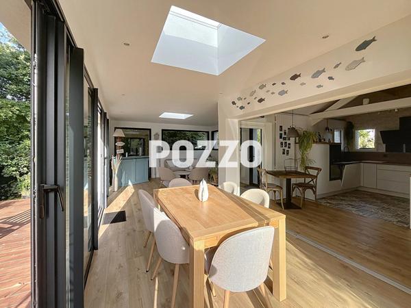 Baisse de prix - Maison proche Canisy -7 pièce(s) 162 m2 - 4 chambres -Piscine et garage double- QUIBOU