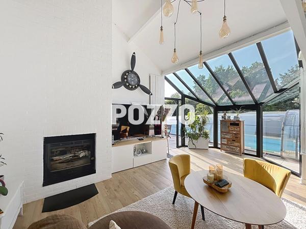 Baisse de prix - Maison proche Canisy -7 pièce(s) 162 m2 - 4 chambres -Piscine et garage double- QUIBOU