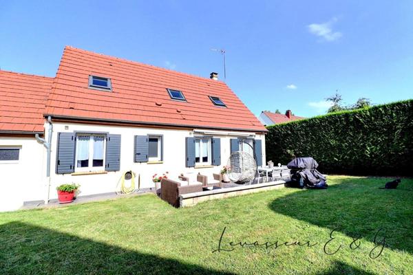 Laigneville 60290 - pavillon 4 chambres vivable de plain pied sans travaux