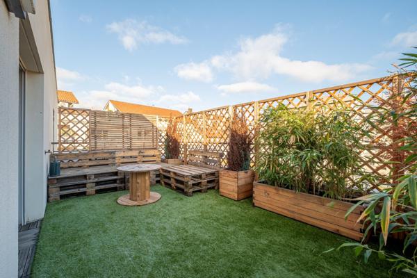 Appartement meublé en dernier étage avec terrasses