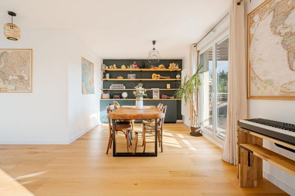 Appartement meublé en dernier étage avec terrasses