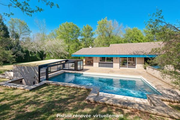 Maison d'architecte à rénover proche Mandavit.