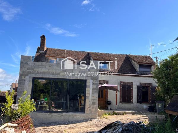 Maison T6 avec dépendance, garage sur 1220 M2 clos