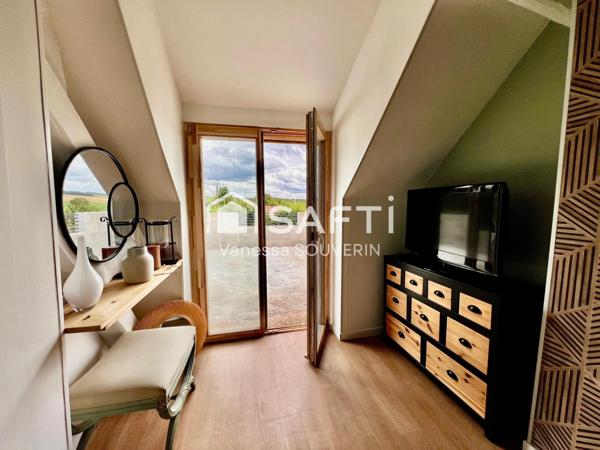 Maison T6 avec dépendance, garage sur 1220 M2 clos