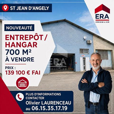 Entrepôt / local industriel Saint Jean d'Angely 700 m2