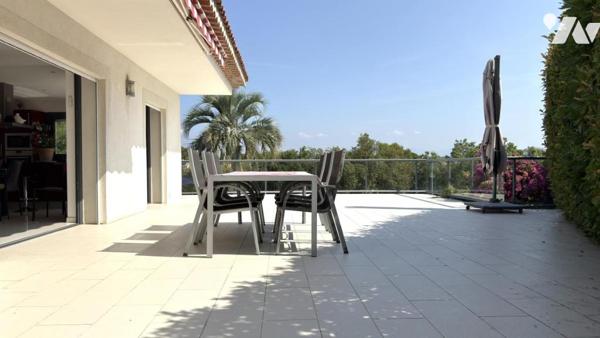 Saint-Aygulf – Villa avec piscine, vue mer et vie à pied