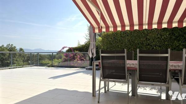 Saint-Aygulf – Villa avec piscine, vue mer et vie à pied