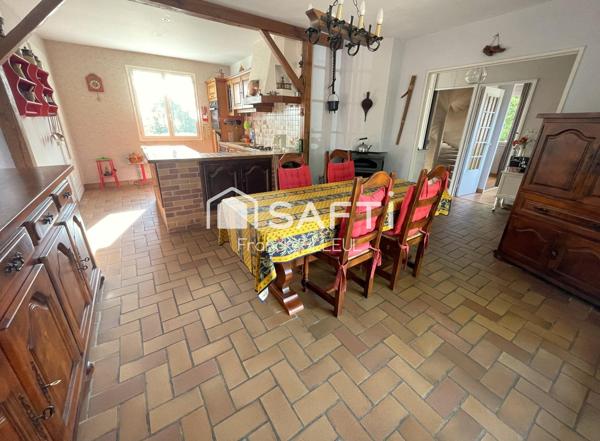 Jolie maison de plain pied avec garage