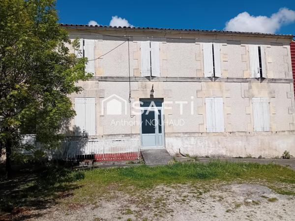 Maison avec fort potentiel d'évolution, et terrain